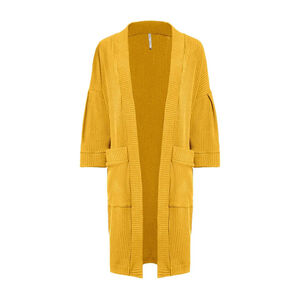 Melow by Melissa Bolduc Zeus Mustard Long Cardigan Size Small